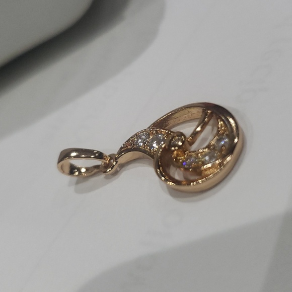 Lovely Rose Gold Snail Pendant Charm For Womens Chain Necklace Choker - Picture 7 of 13